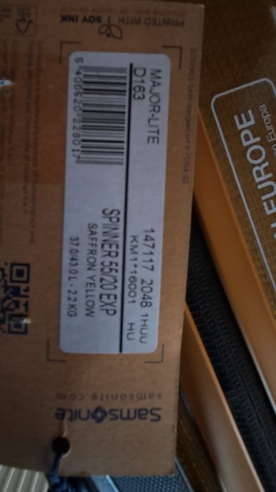 Troler  Samsonite Major-Lite 55 , 4 roti , NOU