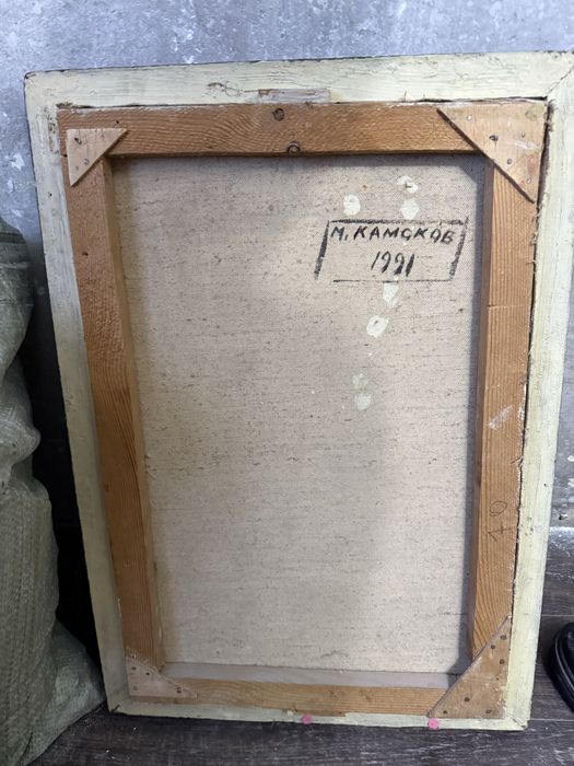 Картина маслом раритет