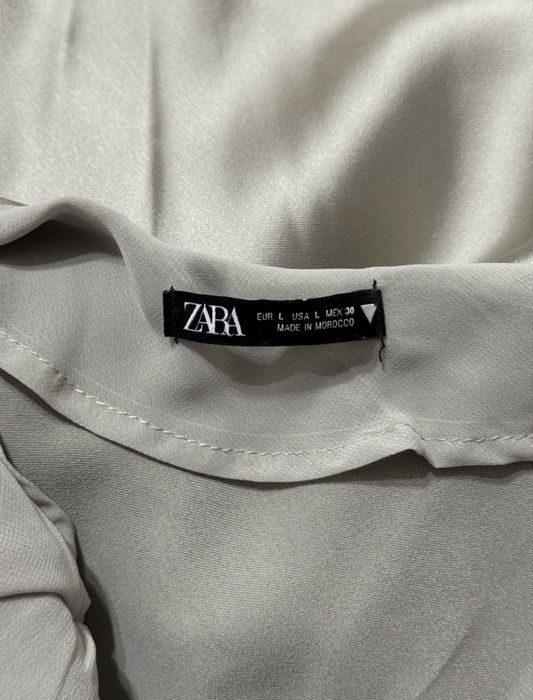 Платье атласное Zara
