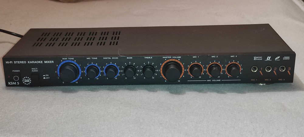 MIXER de karaoke stereo hi-fi model ksm 5