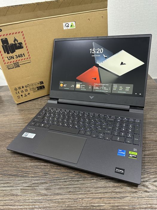 мощный 12-ядерный ноутбук Hp Victus, для графики и игр