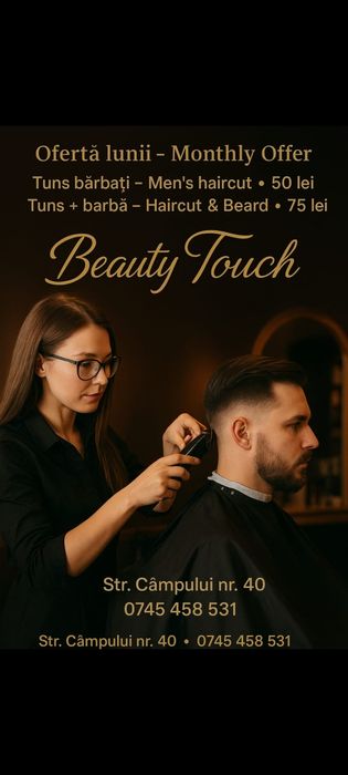 Frizerie cu experiență 50 ron