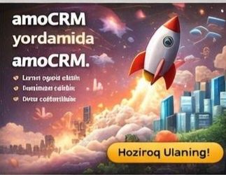 amoCRM sozlash..