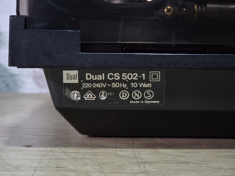 Pick-up DUAL CS-502-1, stereo hifi ,belt drive turntable