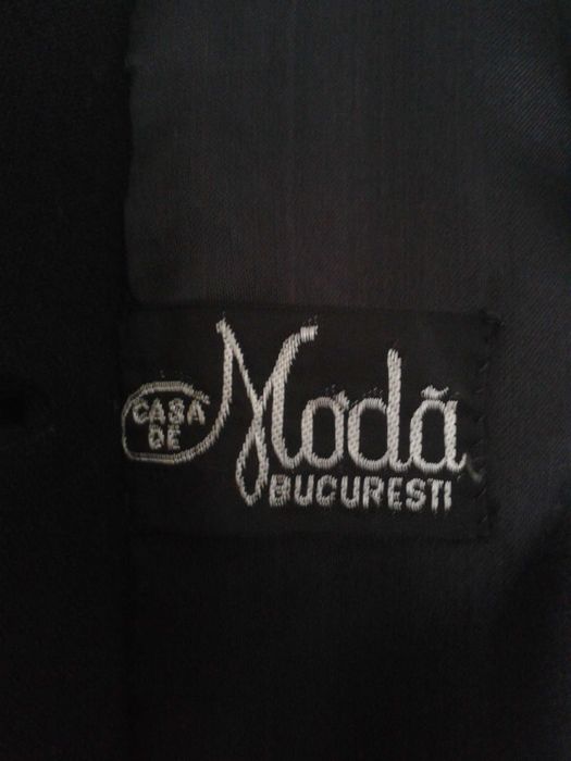 Mantou palton de dama, lung, elegant, Casa de Moda Bucuresti, masura L