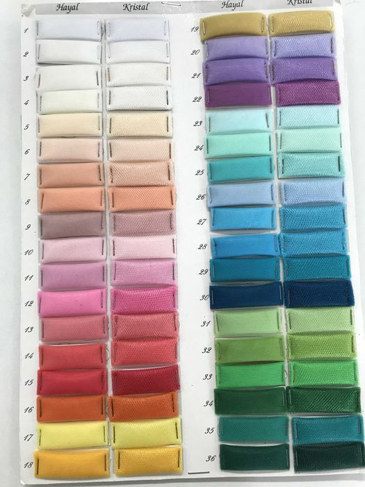 Тюл, Грек тюл, Кристален тюл, Хаял тюл