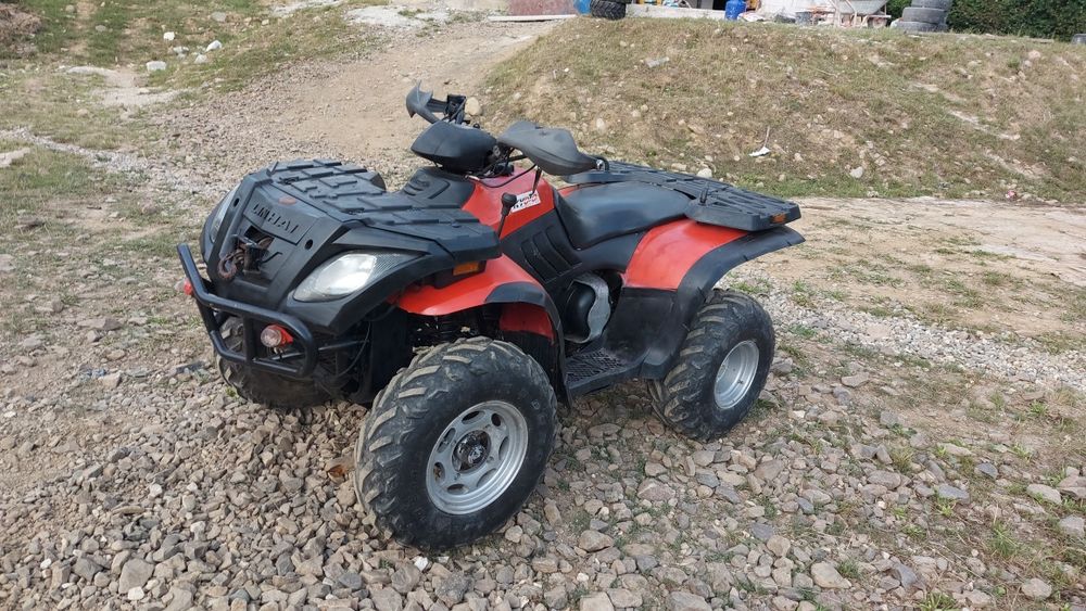 Linhai 300cc 4x4 cu troliu