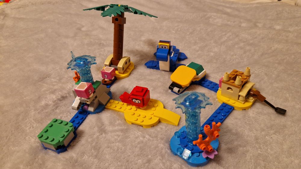 LEGO Super Mario 71398 Set expansiune Dorrie's Beachfront