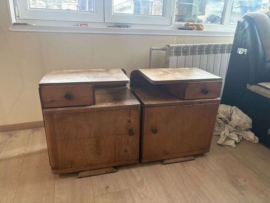 Нощни шкафчета от 60-те и Скрин