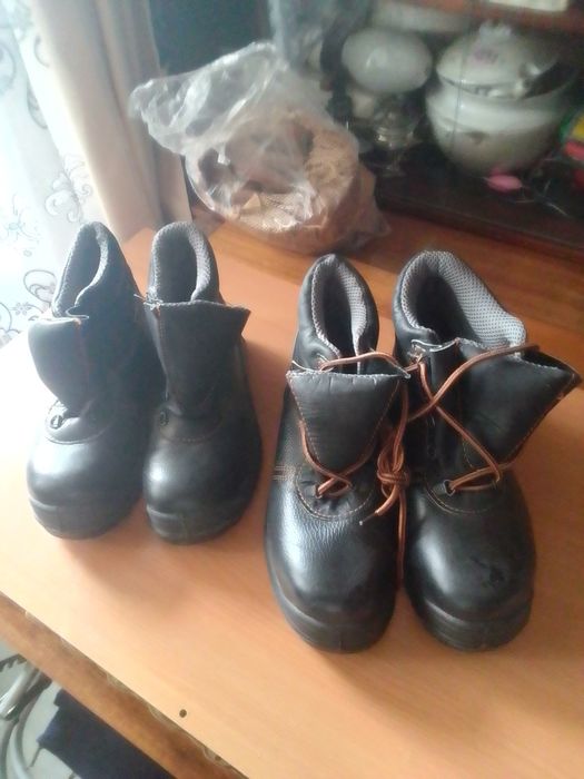 Ботинки рабочие б.уТуфли кожаные Ральф