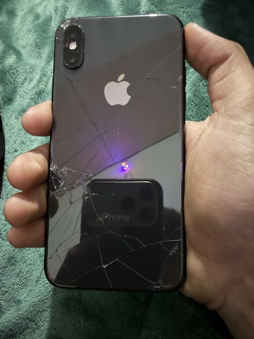 iphone xs (10) black 64gb