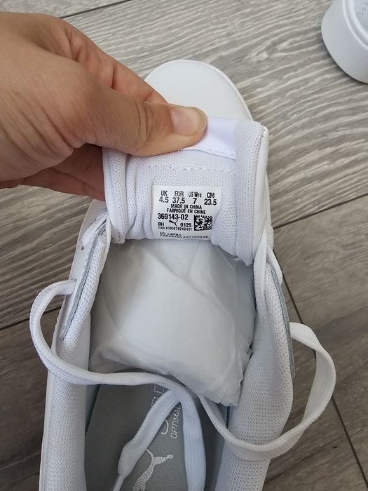 Adidași PUMA damă, albi