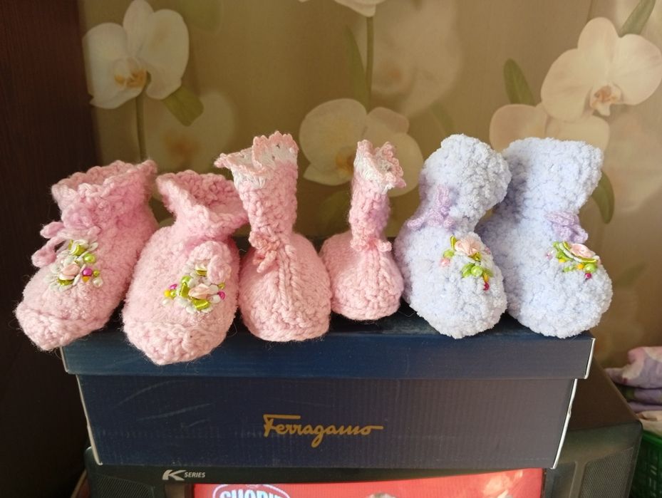 Вязанные детские вещи