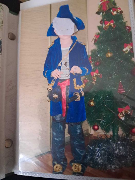 Новогодний костюм пирата на возраст 7-8 лет