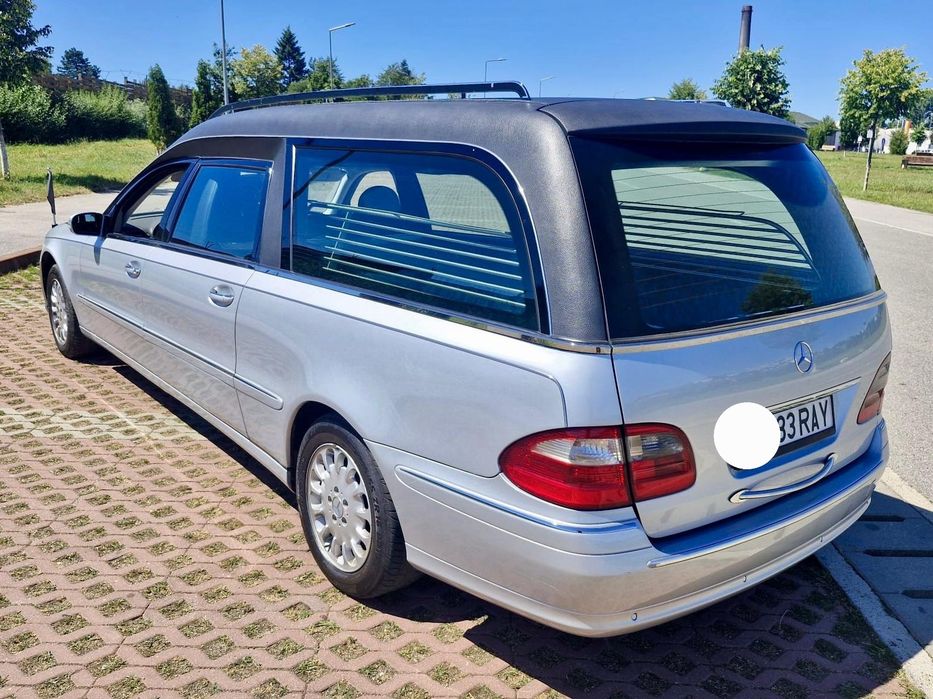 Mercedes-Benz E270/Dric/Mașină mortuară/SD funerar/ înmatriculat/ Super ocazie/Impecabilă