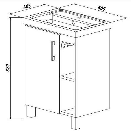 Тумба в ванную