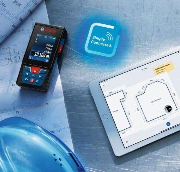 Лазерный дальномер (лазерная рулетка) с камерой BOSCH GLM 150 C pro