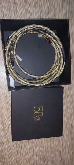 Cabluri Boxe QED Golden Anniversary XT - 2.5m Noi, in garantie.