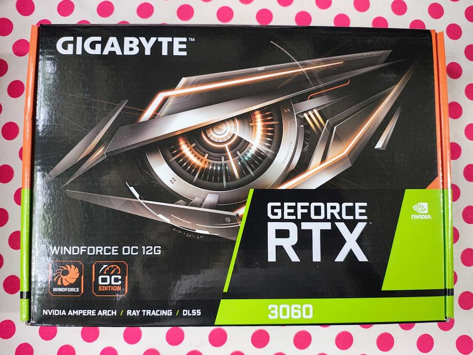 Placa video Gigabyte RTX 3060 WINDFORCE OC 12GB GDDR6 192-bit