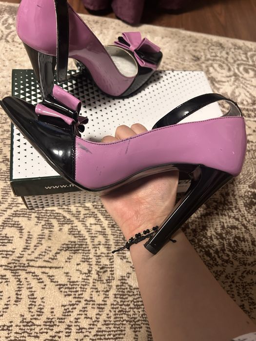 Pantofi din piele naturala, 39, Marelbo