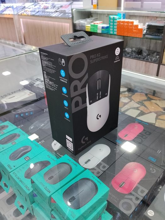 Logitech PRO X2 SUPERSTRIKE — это беспроводная киберспортивная мышка