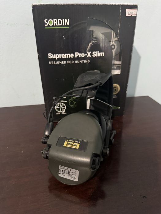 Sordin Supreme Pro-X Slim original / активные тактические наушники