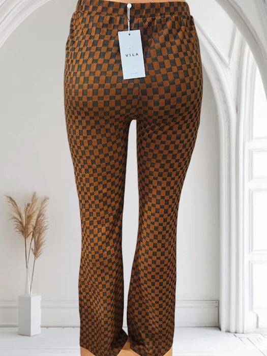 Pantaloni damă evazați VILA, noi cu etichetă