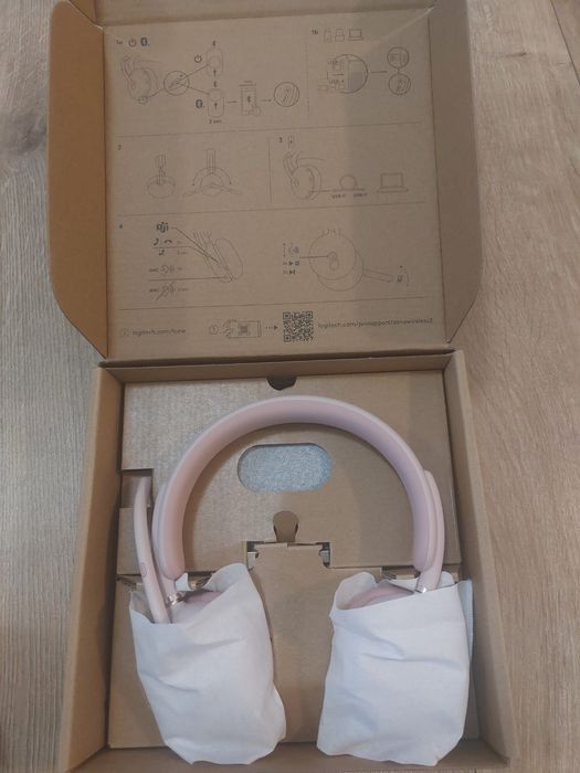 Căști Logitech Zone 2 Roz