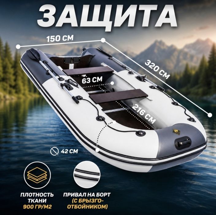 Продам надувную лодку