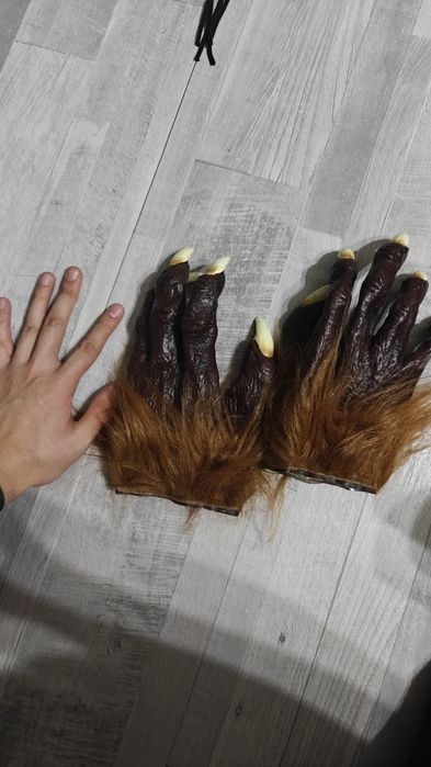 Перчатки монстра хэллоуин