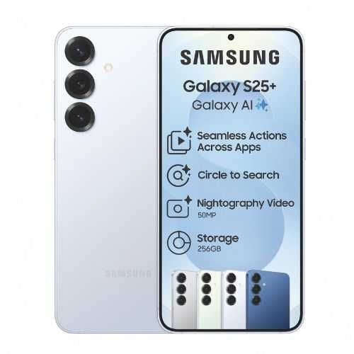 НОВ! Samsung Galaxy S25 Plus 5G 256GB Mint / Ice Blue / Silver / Navy
