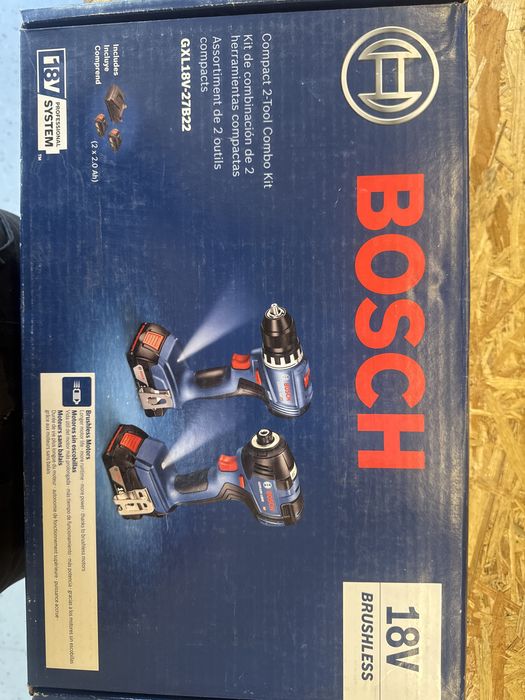 Set Bosch 18v brushless USA