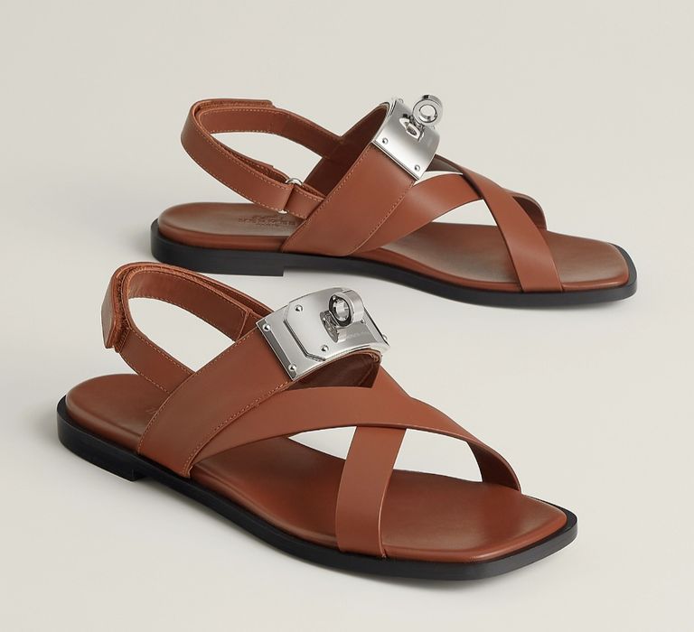 Hermès Ines Loro Piana Rebecca ест.кожа сандали