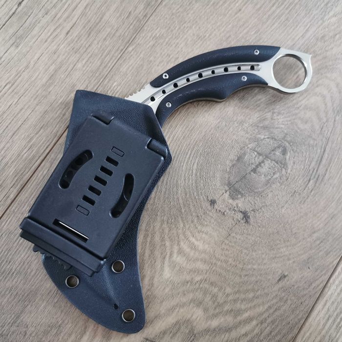 Тактически нож Karambit Карамбит с полимерна или кожена кания Тод Бег