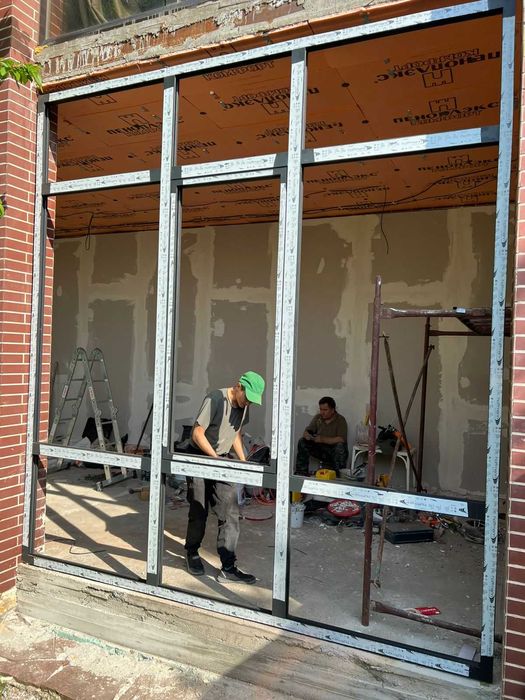 Окна из алюминия! Срочно.