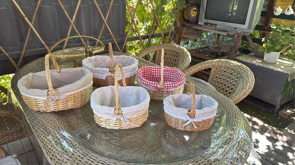 Корзины плетенные