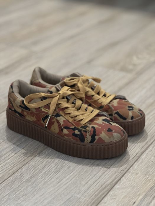 Puma x Fenty Creeper Orange Camo