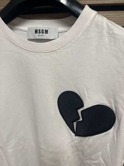 MSGM Milano : Made in ITALY - Broken Heart - размер S / Оригинал