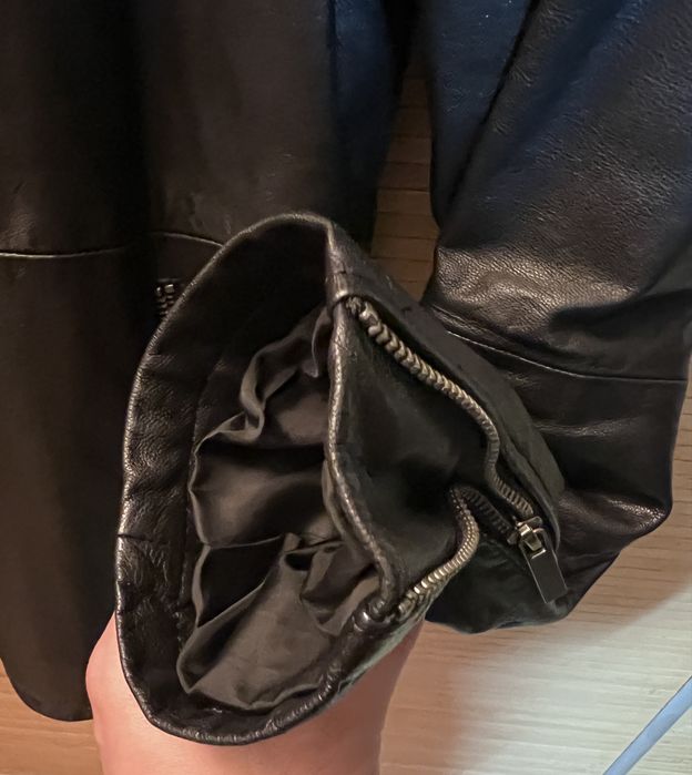 Geaca din piele naturala L