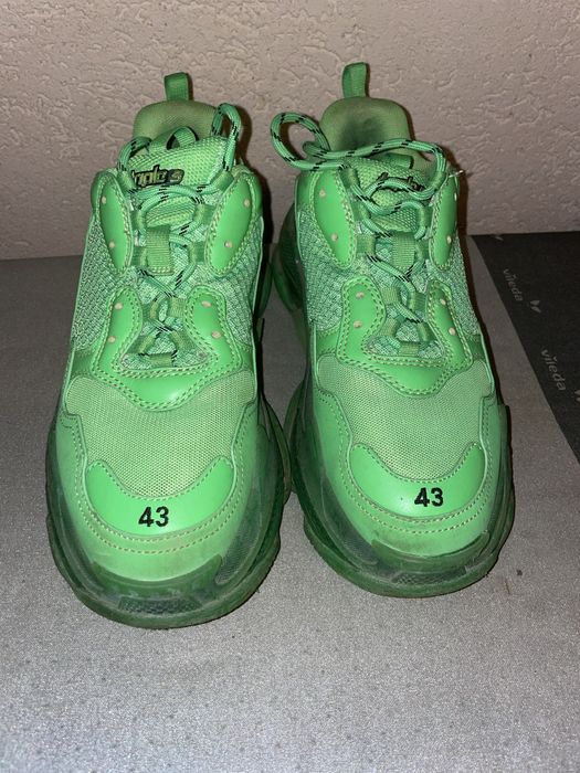 Balenciaga Triple S Neon Green