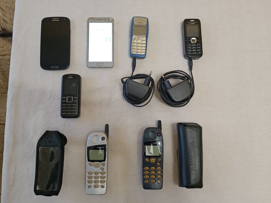 Телефони Nokia  и Samsung