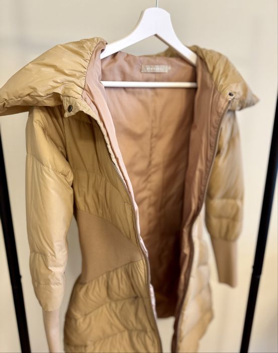 Stefanel яке с ефектна яка и ластик в кръста