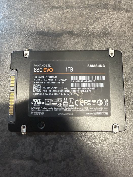 SSD Samsung EVO 1TB
