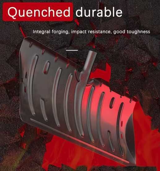 Lopata mare zapada sau cereale 27.5 x 69cm, cu roti Noua ambalata!