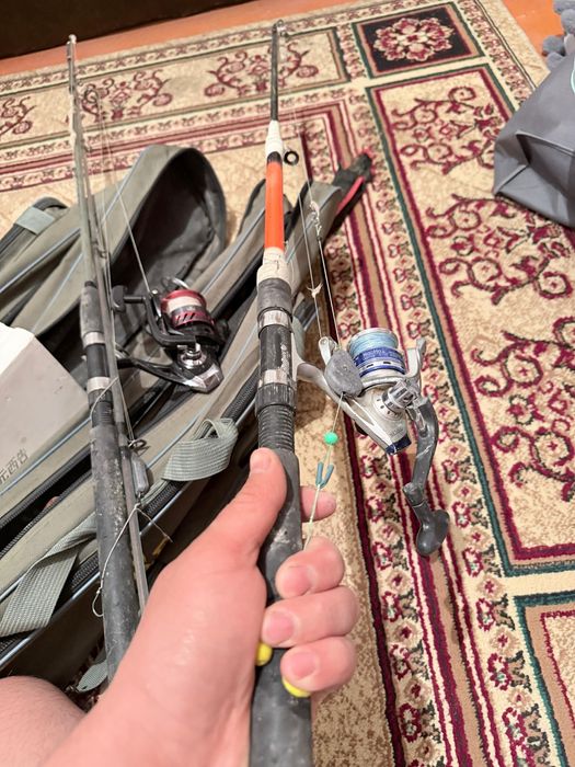 удочка спиннинг с катушкой