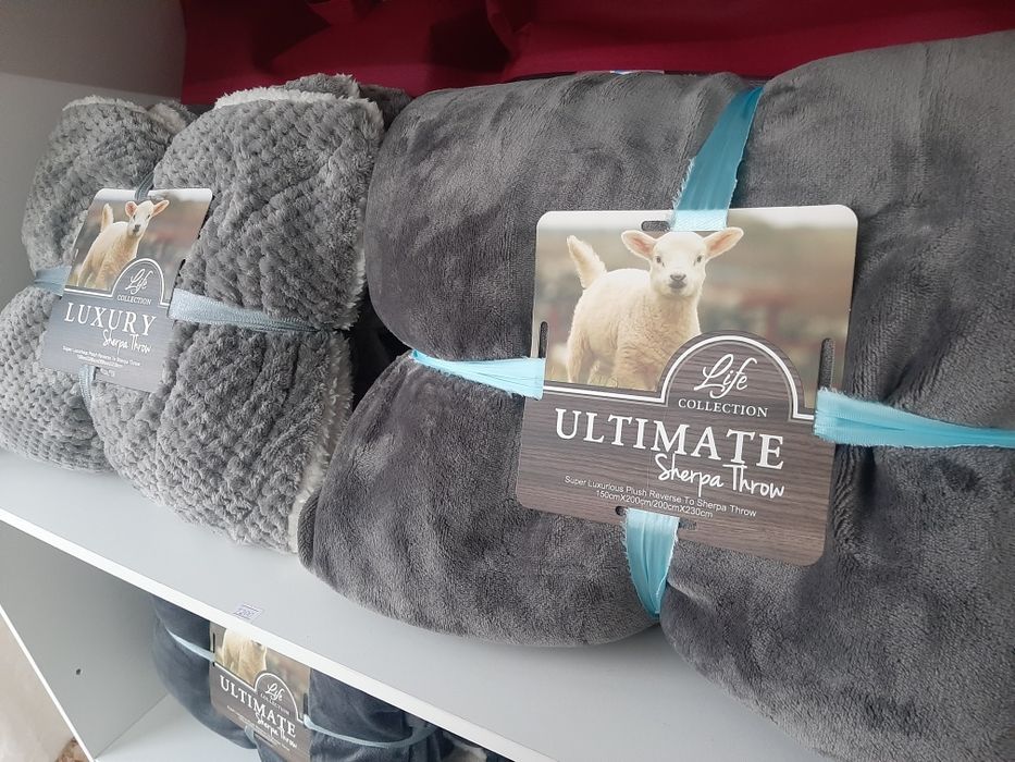 Плед  барашка  двух старонный