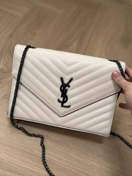 Geanta YSL , ca noua beige