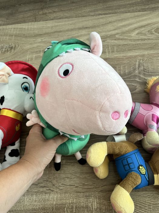 Лот плюшени играчки Пес патрул Пепа пиг/ Paw patrol, Peppa pig