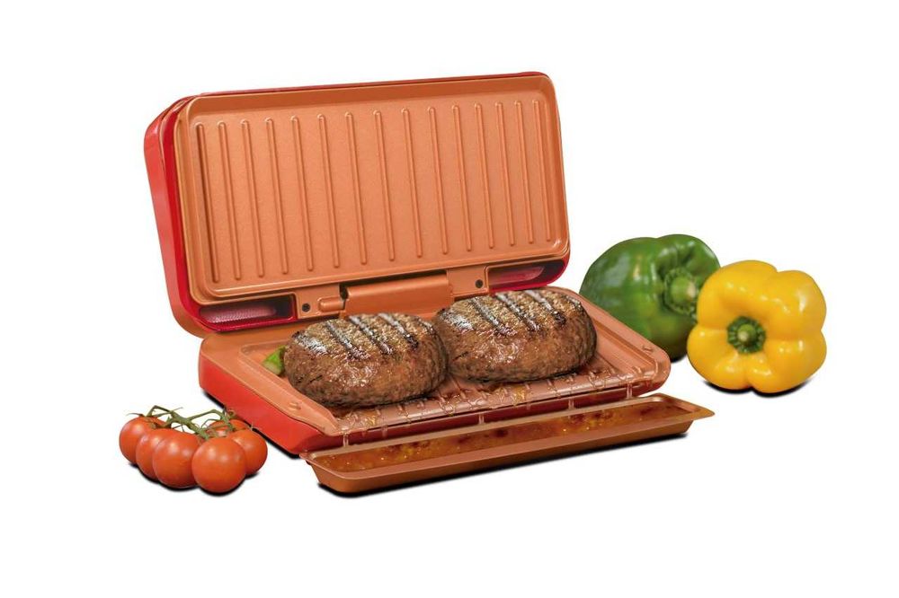 NO FAT GRILL  электрический гриль для здорового приготовления пищи