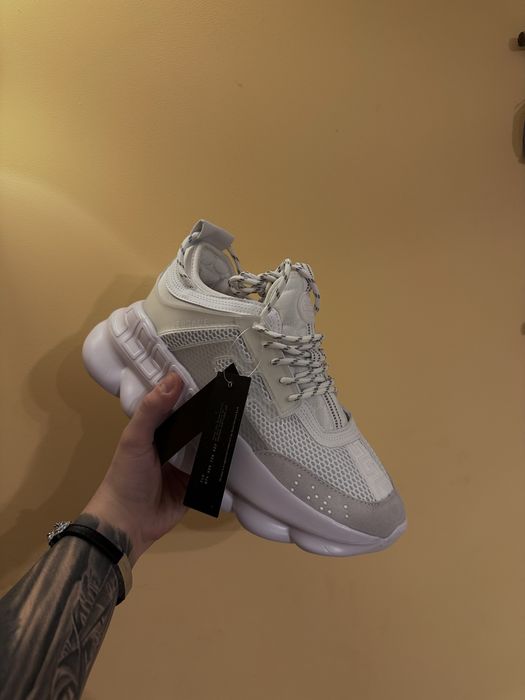 Versace Chain Reaction White